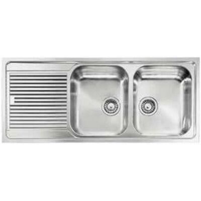 CM - Zenith 210 - 116x50 - 2V Flush-mounted - Sink CM - Zenith 210 - 116x50 - 2V Flush-mounted - Sink