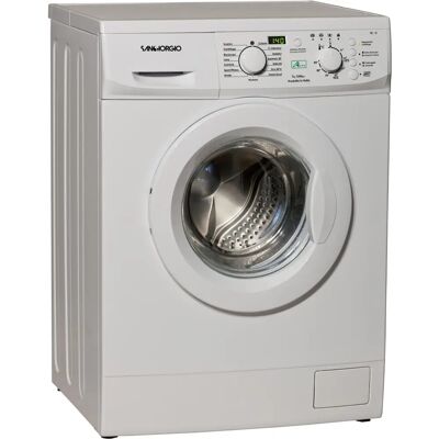 Lave-linge San Giorgio SES712D 7 Kg 1200 T/min Blanc - Publicité Lave-linge San Giorgio SES712D 7 Kg 1200 T/min Blanc - Publicité