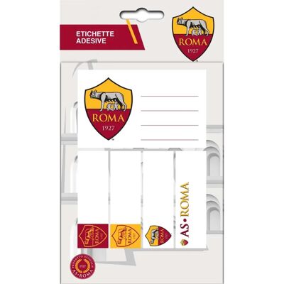 Imagicom: Plaklabels As Roma - Logo Herpositioneerbaar Imagicom: Plaklabels As Roma - Logo Herpositioneerbaar