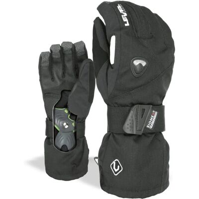 Level Gloves Fly Wasserdichte Isolierte Handschuhe - Schwarz - M-L - Schutz Level Gloves Fly Wasserdichte Isolierte Handschuhe - Schwarz - M-L - Schutz