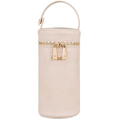 Nanan Porta Biberon in Ecopelle Beige - Bottle Carrier Nanan Porta Biberon in Ecopelle Beige - Bottle Carrier