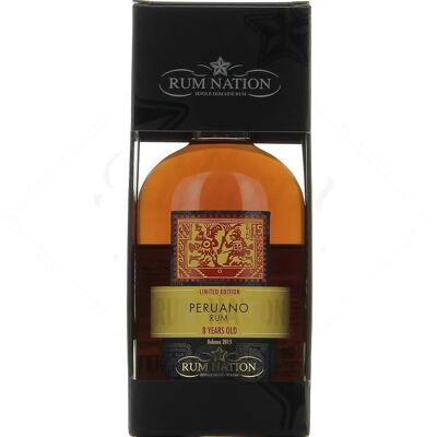 Rum Rum Nation Peruano 8 Jaar - Beperkte Editie - 42% - 0,7L Rum Rum Nation Peruano 8 Jaar - Beperkte Editie - 42% - 0,7L