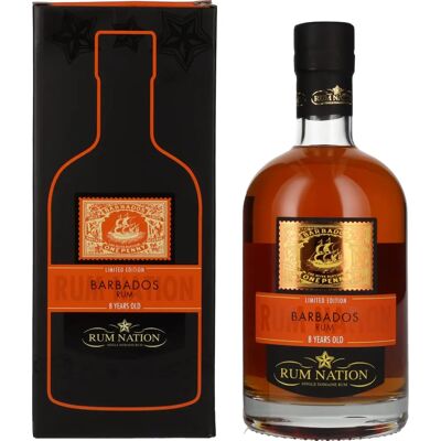 Rum Nation Barbados 8 Jaar Beperkte Editie - Rum Rum Nation Barbados 8 Jaar Beperkte Editie - Rum