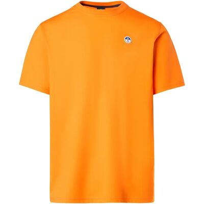 North Sails Papaya Orange XL T-Shirt - Bio-Baumwolle North Sails Papaya Orange XL T-Shirt - Bio-Baumwolle