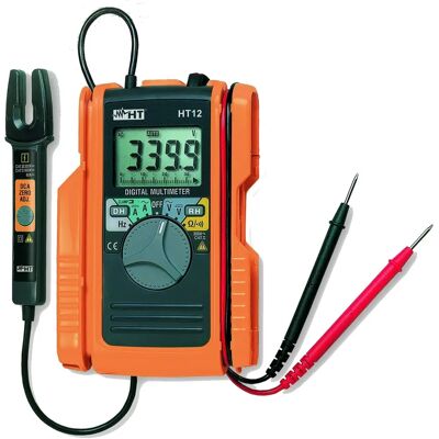 Multimetro HT Instruments HT12 - Pinza Digitale, 600V, 60A, 3400 Punti Multimetro HT Instruments HT12 - Pinza Digitale, 600V, 60A, 3400 Punti