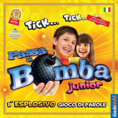 Giochi Uniti Passa La Bomba Junior - Pädagogisches Familienspiel Giochi Uniti Passa La Bomba Junior - Pädagogisches Familienspiel