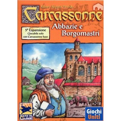 Giochi Uniti Carcassonne: Abbeys and Mayors - Expansion 5 Giochi Uniti Carcassonne: Abbeys and Mayors - Expansion 5