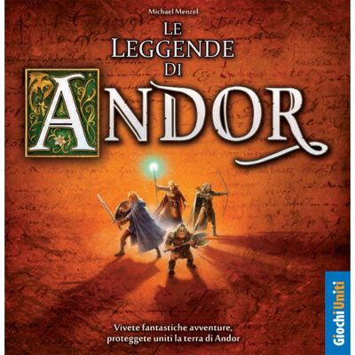 Giochi Uniti Le Leggende di Andor - Jeu de Société Familial - Aventure Fantastique - Publicité Giochi Uniti Le Leggende di Andor - Jeu de Société Familial - Aventure Fantastique - Publicité