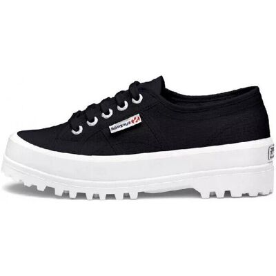 Baskets Superga Alpina Ox - Tige en lin - Semelle en caoutchouc - Femme - Publicité Baskets Superga Alpina Ox - Tige en lin - Semelle en caoutchouc - Femme - Publicité