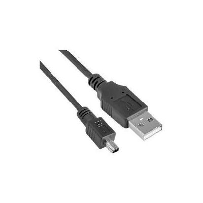 Nilox - MINIUSB-AM-4P-B - Grigio - 1,5 m - Cavo Nilox - MINIUSB-AM-4P-B - Grigio - 1,5 m - Cavo