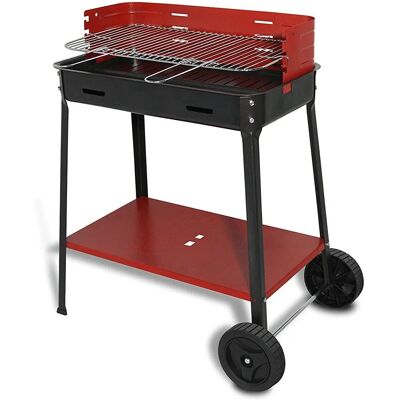 MILLE - Barbecue carbonella flavia plus cm 60X35 h.cm 80 - Barbecue MILLE - Barbecue carbonella flavia plus cm 60X35 h.cm 80 - Barbecue