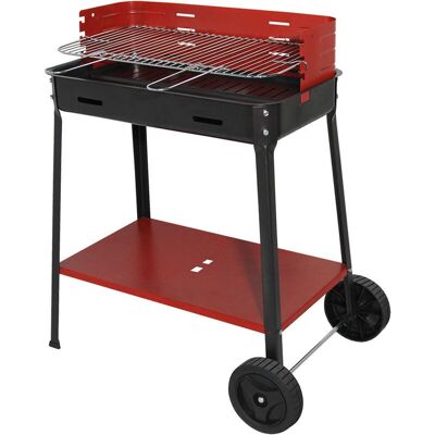 Seven Italy Flavia Grill à charbon - 45,5x29,5 cm - BBQ extérieur - Publicité Seven Italy Flavia Grill à charbon - 45,5x29,5 cm - BBQ extérieur - Publicité