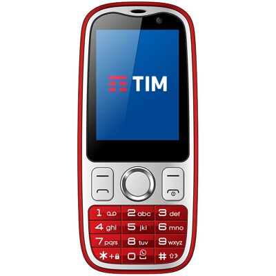 TIM Easy 4G 2.4" Smartphone - 2GB - Rosso TIM Easy 4G 2.4" Smartphone - 2GB - Rosso