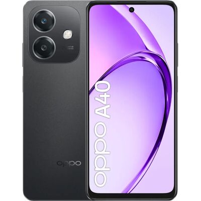 Oppo A40 Schwarz - Smartphone mit 6,67-Zoll-Display, 128GB, 4GB RAM, 5100mAh Akku Oppo A40 Schwarz - Smartphone mit 6,67-Zoll-Display, 128GB, 4GB RAM, 5100mAh Akku