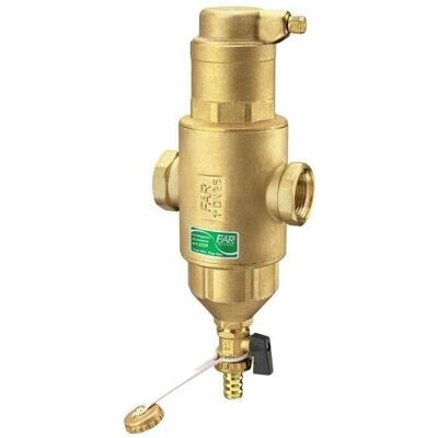 Separador de suciedad de latón Far Rubinetterie - 2200 - Purificador de sistemas de calefacción Separador de suciedad de latón Far Rubinetterie - 2200 - Purificador de sistemas de calefacción