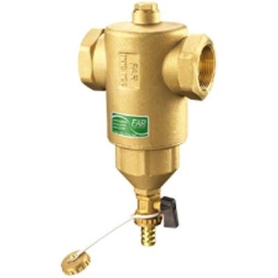 Separador de suciedad de latón Far rubinetterie 2200 - Filtro de sistema de calefacción Separador de suciedad de latón Far rubinetterie 2200 - Filtro de sistema de calefacción