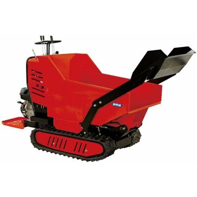 Mini dumper Loncin G270F - Système de basculement hydraulique - Capacité 500kg - Publicité Mini dumper Loncin G270F - Système de basculement hydraulique - Capacité 500kg - Publicité