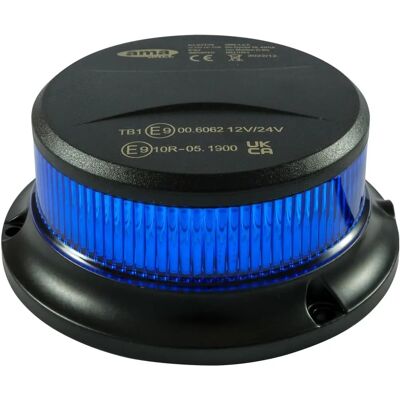 Segnalatore LED blu AMA - 12-24V, base magnetica, 7 modalità Segnalatore LED blu AMA - 12-24V, base magnetica, 7 modalità