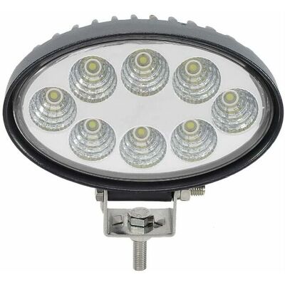 AMA - 24W Oval 8LED - 10-36V - 1800lm - Lámpara de trabajo AMA - 24W Oval 8LED - 10-36V - 1800lm - Lámpara de trabajo