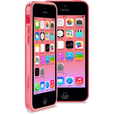 Puro Rosa Bumper til iPhone 5c - Mobiltelefon Cover Puro Rosa Bumper til iPhone 5c - Mobiltelefon Cover