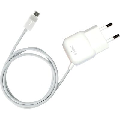 Chargeur de Voyage Mini PURO - Blanc - Intérieur Chargeur de Voyage Mini PURO - Blanc - Intérieur