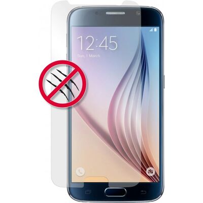 Puro Galaxy S6 Schutzfolie - Transparent, Kratzfest Puro Galaxy S6 Schutzfolie - Transparent, Kratzfest