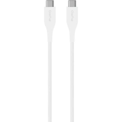 Cable USB-C Puro - 1m, Blanco, Reversible - Carga y Datos USB 2.0 Cable USB-C Puro - 1m, Blanco, Reversible - Carga y Datos USB 2.0