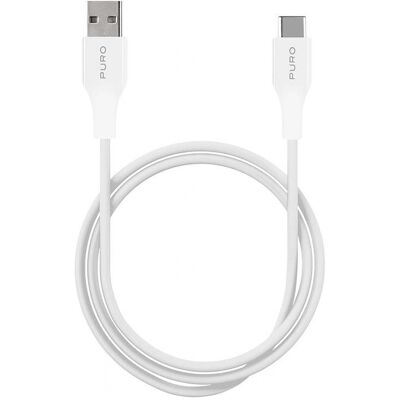 Cable USB Puro - 1m Blanco - USB 2.0 Cable USB Puro - 1m Blanco - USB 2.0