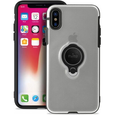 Coque transparente antichoc Puro pour iPhone X - Étui Coque transparente antichoc Puro pour iPhone X - Étui