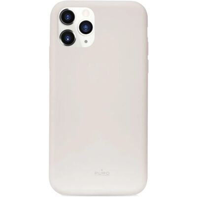 Coque en silicone gris clair PURO pour iPhone 11 Pro Max - Étui téléphone - Publicité Coque en silicone gris clair PURO pour iPhone 11 Pro Max - Étui téléphone - Publicité