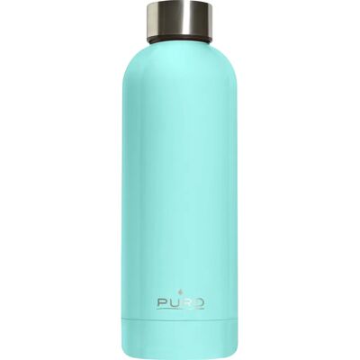 Puro WB500DW1LBLUE Bouteille en Acier Inox - 500ml, Bleu - Sport & Quotidien - Publicité Puro WB500DW1LBLUE Bouteille en Acier Inox - 500ml, Bleu - Sport & Quotidien - Publicité