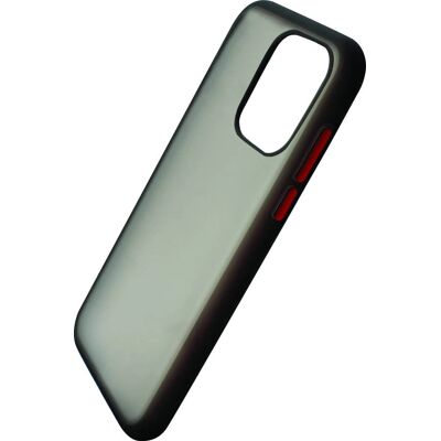 Coque Puro Shadow Samsung Galaxy S20 Ultra - Noir, Translucide, Bouton Rouge - Publicité Coque Puro Shadow Samsung Galaxy S20 Ultra - Noir, Translucide, Bouton Rouge - Publicité