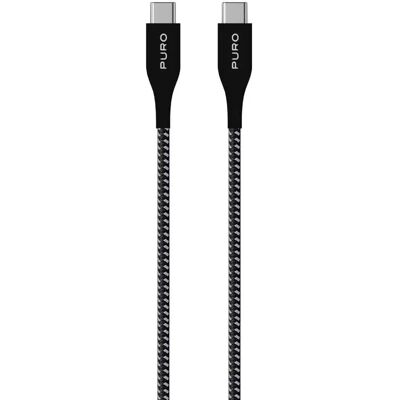 Cable USB-C de Puro con Kevlar - 1.2m - Tipo C Cable USB-C de Puro con Kevlar - 1.2m - Tipo C