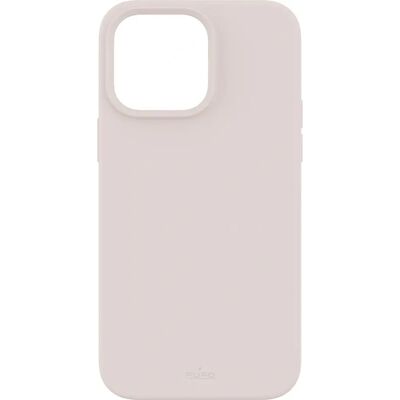 Puro Icon Silikon Hülle für iPhone 14 Pro Pink - Handyhülle Puro Icon Silikon Hülle für iPhone 14 Pro Pink - Handyhülle