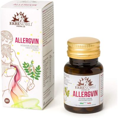Erbenobili Allergvin - Apoyo a las Alergias - 60 Comprimidos Erbenobili Allergvin - Apoyo a las Alergias - 60 Comprimidos