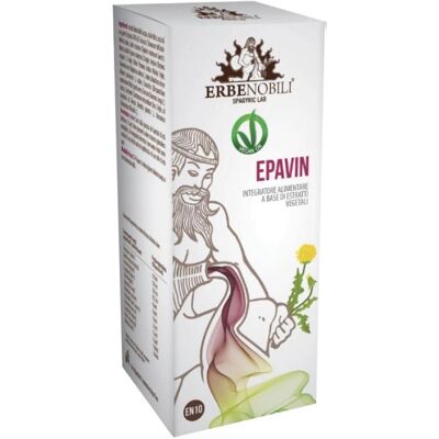 Integratore epatico Epavin di Erbenobili - Supporta la funzione del fegato - 50ml Integratore epatico Epavin di Erbenobili - Supporta la funzione del fegato - 50ml