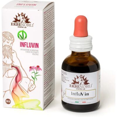 Erbenobili Influvin Echinacea Astragalus Immunity Support - 50ml Erbenobili Influvin Echinacea Astragalus Immunity Support - 50ml