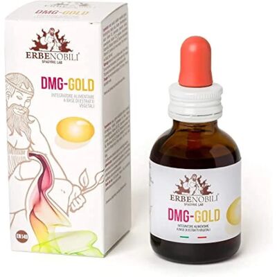 Erbenobili DMG-Gold 50ML - Suplemento para inmunidad y nervios Erbenobili DMG-Gold 50ML - Suplemento para inmunidad y nervios