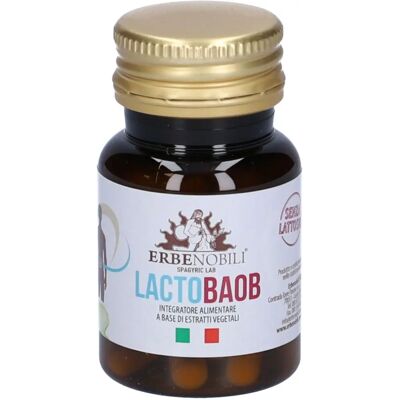 Erbenobili Lactobaob Integratore Probiotico per la Digestione Erbenobili Lactobaob Integratore Probiotico per la Digestione