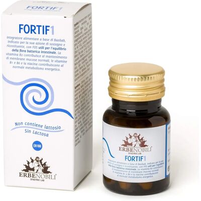 Integratore Probiotico Erbenobili Fortif1 - Supporta la Salute Intestinale Integratore Probiotico Erbenobili Fortif1 - Supporta la Salute Intestinale