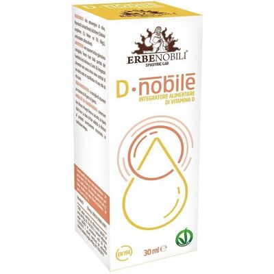 Erbenobili D-nobile Vitamina D Apoyo - Suplemento Alimenticio Erbenobili D-nobile Vitamina D Apoyo - Suplemento Alimenticio