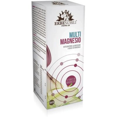 Erbenobili Multi Magnesio - Integratore alimentare Erbenobili Multi Magnesio - Integratore alimentare