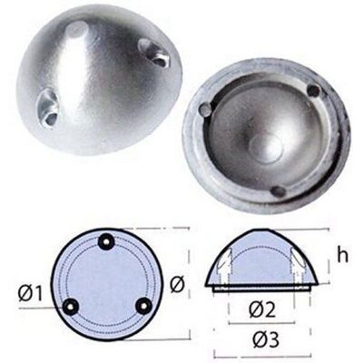 Tecnoseal Variprop Ánodo de Hélice - Ánodo de Hélice Tecnoseal Variprop Ánodo de Hélice - Ánodo de Hélice