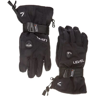 Guantes Level Gloves Juvenil Fly - Negro Guantes Level Gloves Juvenil Fly - Negro