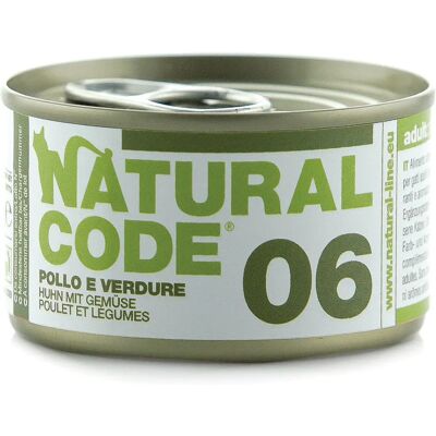 Natural Line srl Codice Naturale Gatto Adulti - Pollo & Verdure - 85g Natural Line srl Codice Naturale Gatto Adulti - Pollo & Verdure - 85g