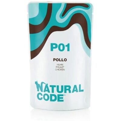 Natural Code P01 Pollo - 70g - Cibo per gatti Natural Code P01 Pollo - 70g - Cibo per gatti