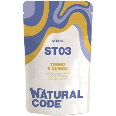 Natural line srl Codice Naturale ST03 Tonno & Quinoa Cibo per Gatti Natural line srl Codice Naturale ST03 Tonno & Quinoa Cibo per Gatti