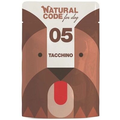 Natural line Natural code 05 tacchino cibo per cani Natural line Natural code 05 tacchino cibo per cani