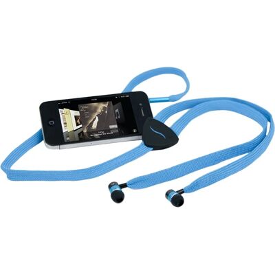 Écouteurs Cordés Bleus Sony - Écouteurs avec Embouts en Silicone Flexibles - Publicité Écouteurs Cordés Bleus Sony - Écouteurs avec Embouts en Silicone Flexibles - Publicité