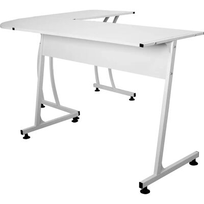 DIMAPLAST - Hoekbureau - Wit - Bureau DIMAPLAST - Hoekbureau - Wit - Bureau